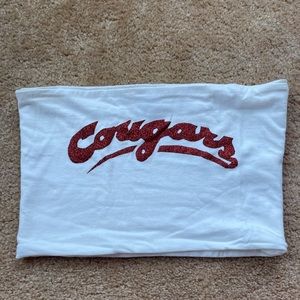 Collage cougars tube top